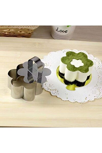 Generic 4Pcs Stainless Steel Mousse Ring Cake Mold Baking Tools Kitchen Bakew...
