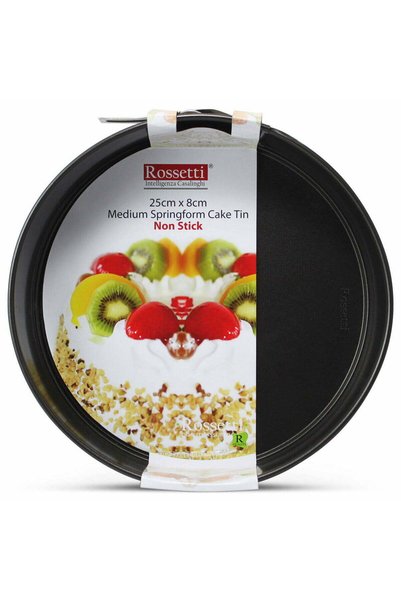 Generic Rossetti Non-Stick Medium Springform Cake Tin (25x8cm)
