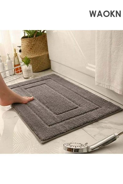 Generic Bathroom Rug Mat 16''x47'', Extra Soft and Absorbent Microfiber Bath ...