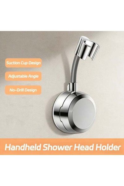 Generic Adjustable Shower Suction Cup Holder, Bathroom Wall-Mounted Handheld ...