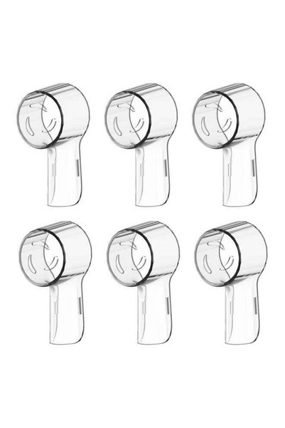 Generic 6 Pack Toothbrush Heads Dustproof Cover Compatible with Oral B, Fits ...
