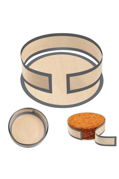 Generic Non Sick Silicone Baking Mat for Springform Pan 9 inch, Prevent cake ...