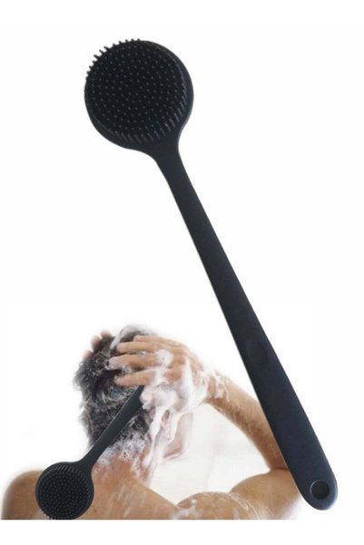 Generic Back Scrubber Body Brush for Shower,Soft Silicone Bath Body Brush wit...