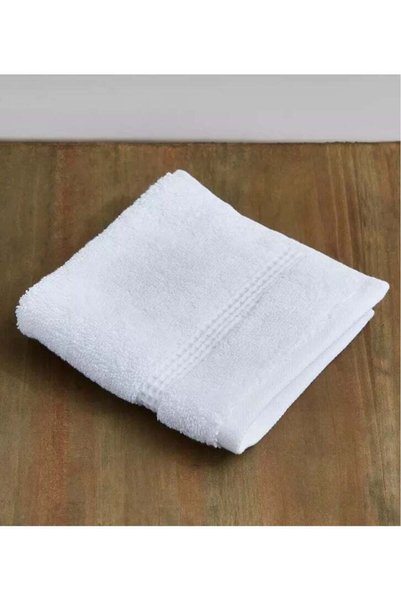 Generic Face Towel - White - 100% Cotton - Pack of 6