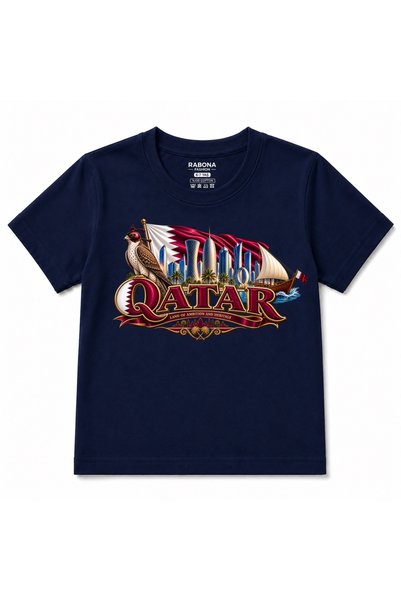 Rabona Fashion Tricou pentru copii Qatar Suvenir Patrimoniu