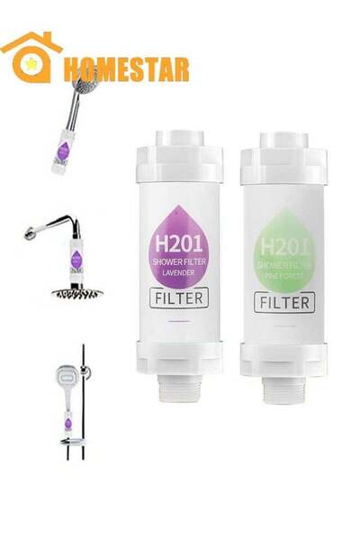 Generic 2 Packs Vitamin C shower filter, Filters Contaminants like Free Chlor...