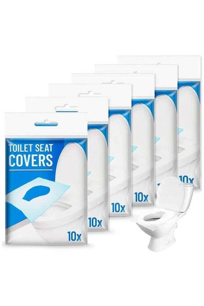 Generic Disposable Toilet Seat, Flushable Toilet Mat for Kids, Adults, Pregna...