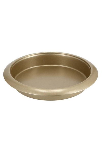 Generic Royalford 27 cm Round Carbon Steel Pizza Pan, Baking & Serving Tray |...