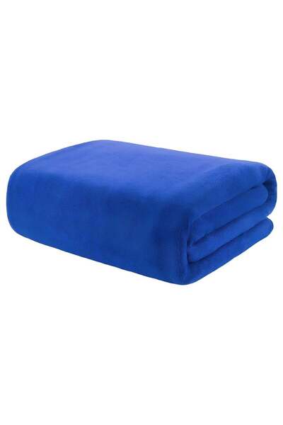 Generic Soft Microfiber Bath Sheet 80x160cm Ultra Absorbent Blue Beach Towel ...
