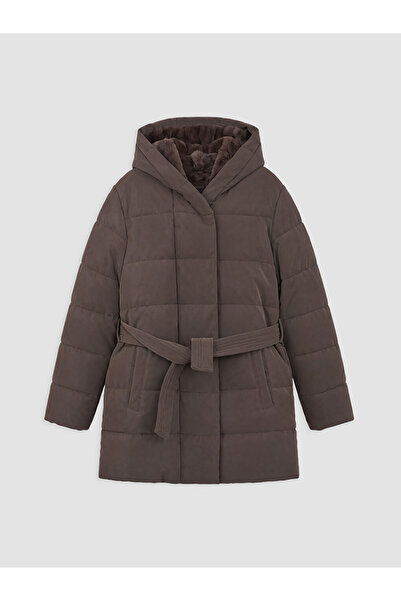 LC Waikiki Hooded Girl's Inflatable Coat