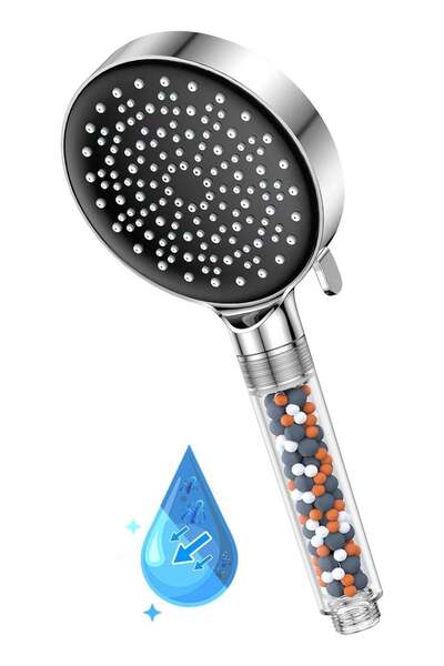 Generic Shower Head High Pressure with Filter - Handheld Powerful Flow Shower...