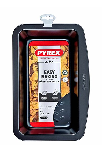 Generic Pyrex Glide Loaf Pan 24cm, PFAS-Free Non-Stick Loaf Tin, Scratch Resi...