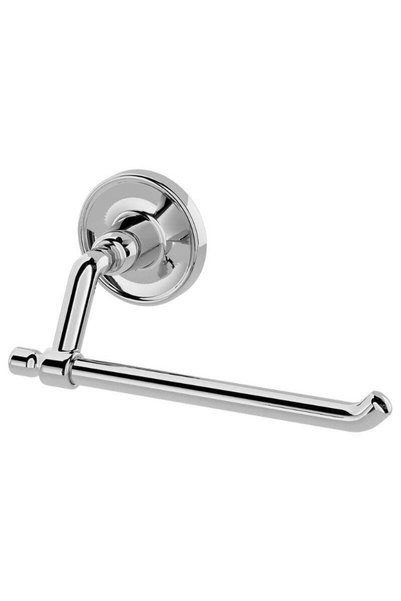 Generic Toilet Roll Holder – Chrome Effect | Wall-Mounted Bathroom Accessory