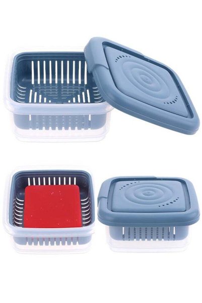 Generic Soap Dish with Lid Leakproof Soaps Box Square Soap Travel Case with D...