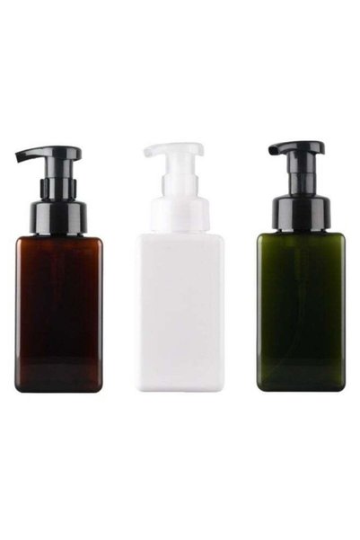 Generic Foaming Soap Dispenser 3-Pack, 450ml Square Soap Dispenser Set, Refil...