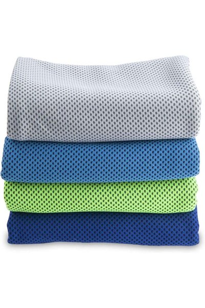Generic Four pack cooling towel (40 inches x 12 inches), cooling neck towel, ...