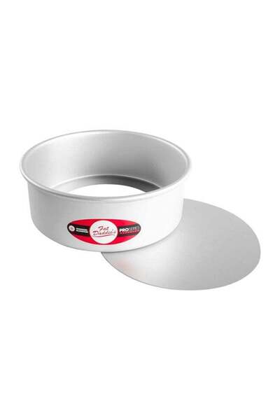 Generic Round Cheesecake Pan Silver 8x3inch
