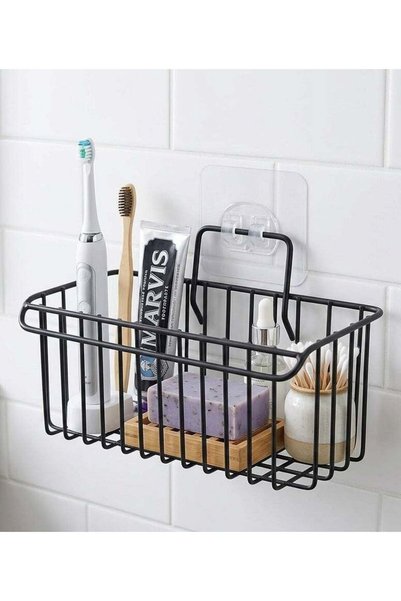Generic Dunekart Self-Adhesive Multipurpose Bathroom Organizer – Wall-Mount T...