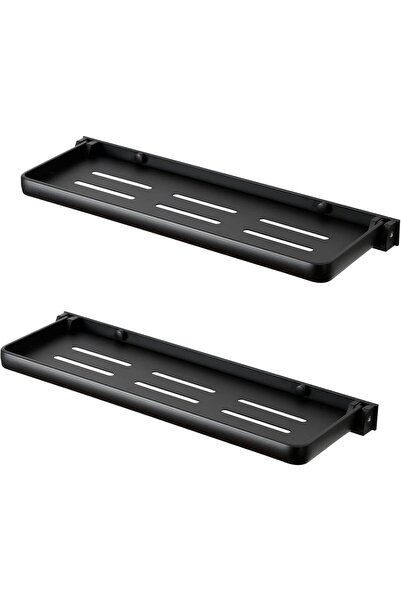 Generic Bathroom Shower Shelf, 2 Pack Folding Metal Shelf for Bathroom Wall M...