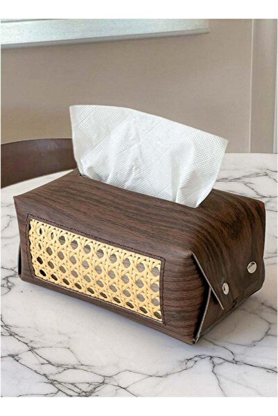 Generic 2 pieces Leather Tissue Box Holder Multifunctional for Home Decoratio...