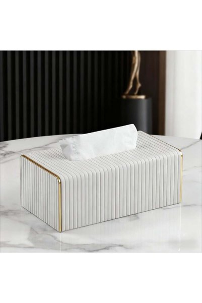 Generic Modern Leather Tissue Box Cover, Rectangular Decorative Tissue Holder...