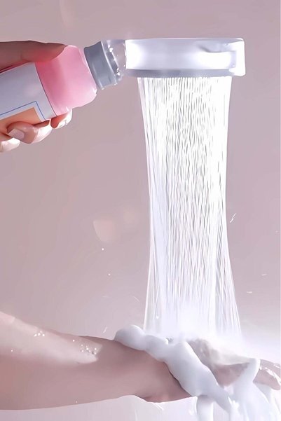 Generic Rose Shower Filter for Hard Water - Chlorine Reducer with PP Cotton C...