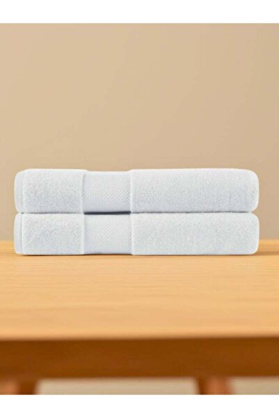 Generic 1CHASE Pack of 2 - Luxury Cotton Bath Towel, White 70x140cm