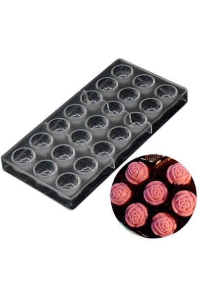 Generic polycarbonate chocolate mold polycarbonate chocolate bar mould rose f...