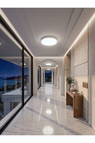Sıva Üstü 24W 4000K KIRIK BEYAZ Çerçevesiz LED Panel 5 ADET