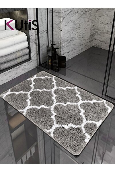Generic Non-Slip Bath Mat Geometric Pattern Super Fine Fiber