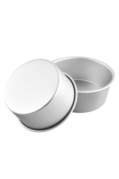 Generic 2Pcs 6 Inch Round Deep Baking Cake Tins, Kitchen Bakeware Molds for B...