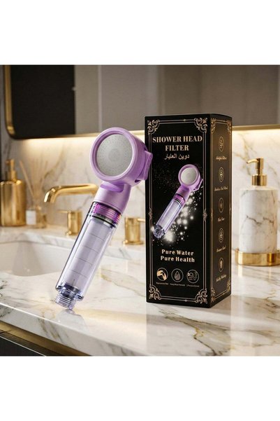 Generic Portable Travel Shower Head with Filter - High Pressure, Chlorine & R...
