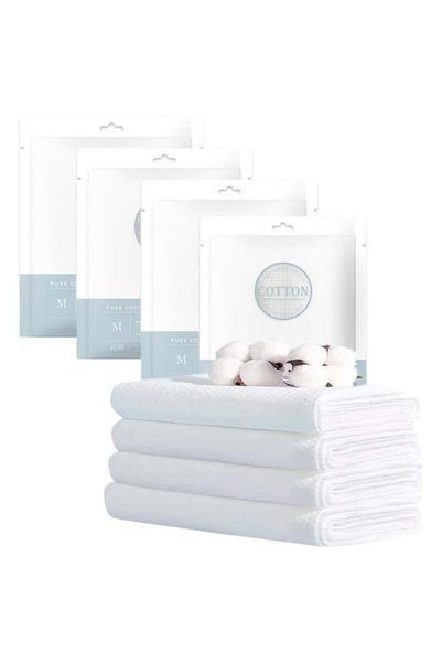 Generic Disposable Bath Towels Set, 4 Pack Large Travel Towels with 4 Face To...