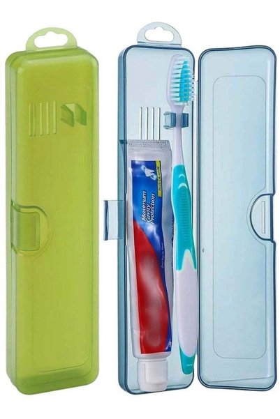 Generic 2 Pack Breathable Toothbrush Travel Case, Compact Portable Toothbrush...