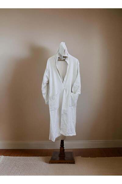 Generic Luxurious 100% Cotton Velour Bathrobe - Plush, Absorbent And Soft For...