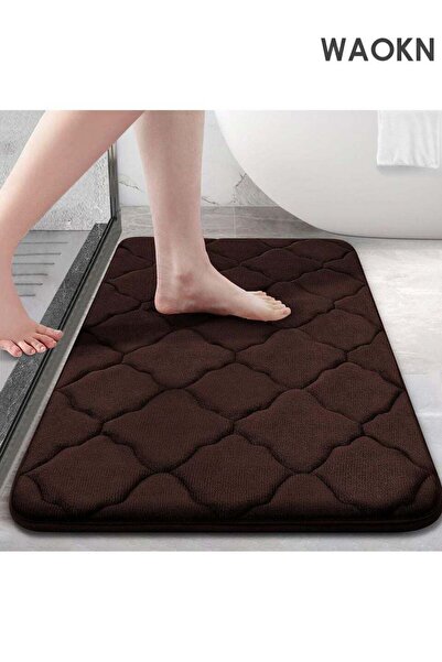 Generic Memory Foam Bath Mat Rug, 24" x 16" Ultra Soft and Absorbent Bathroom...
