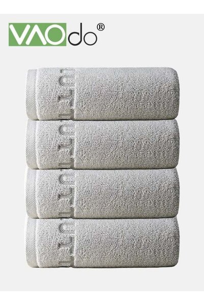 Generic 4PCS 100% Cotton Hand Towels, Super Absorbent Soft Decorative Towel, ...