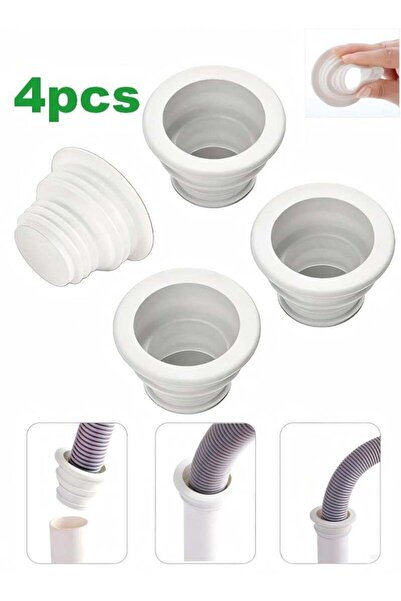 Generic 4Pcs Universal Silicone Drain Plug - Odor-Free, Durable, Easy Install...