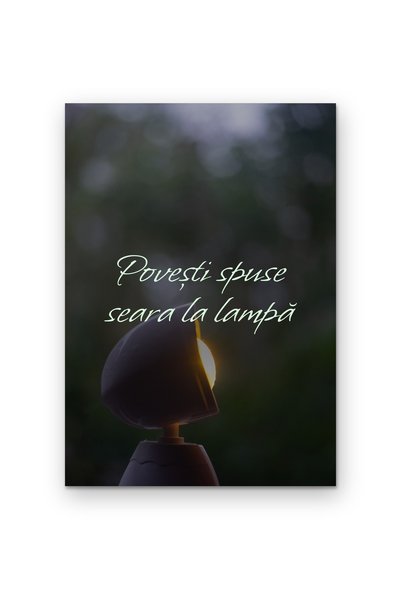 OEM Poster Carton 250g A4 - Tablou perete Povești spuse seara la lampă, decor...