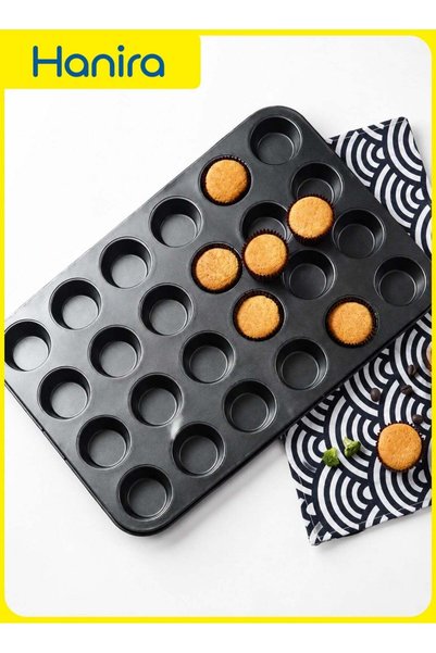 Generic 24-Cup Non-Stick Mini Muffin Pan for Perfect Baking