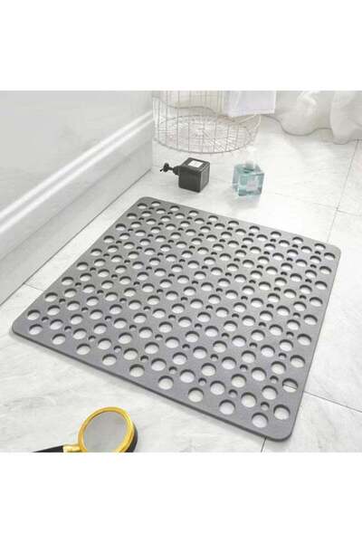 Generic Non Slip Bath Mat Anti Mould Shower Mats TPE Bathroom Bathtub Mat Flo...