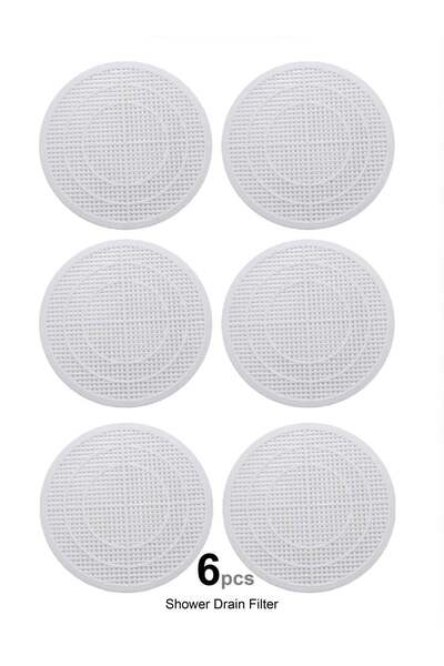 Generic 6pcs Shower Drain Filter,Shower Drain Cover Hair Catcher Shower Drain...