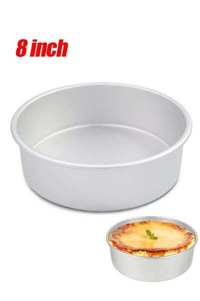 Generic 8 Inch Round Cake Pan Mold – Nonstick Cake Pans for Baking, Easy Rele...