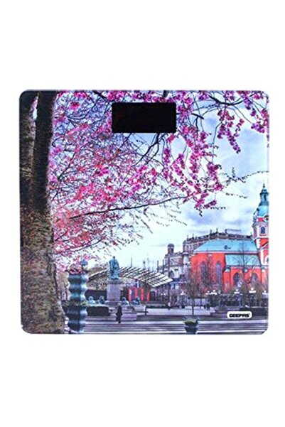 Generic Geepas Digital Scale - Super Slim Design, 5mm Tempered Glass Platform...