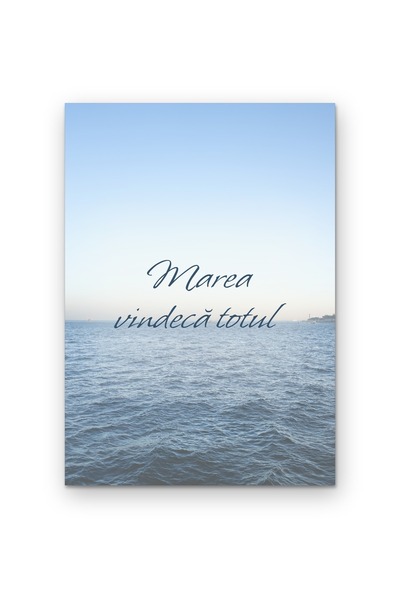 OEM Poster Carton 250g A4 Marea vindecă totul, Tablou Motivational, Decor per...