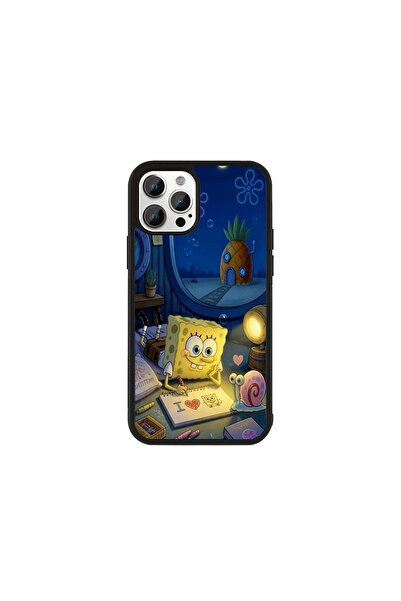 Generic Brand Husa Premium iPhone 11 Pro Max SpongeBob - Model Bedtime SpongeBob