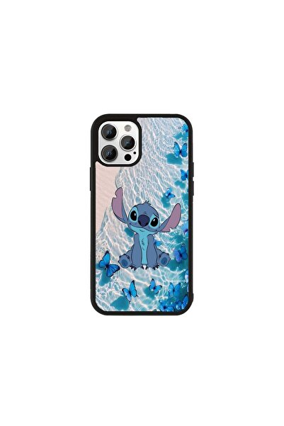 Generic Brand Husa Premium Galaxy A54 Stitch - Model Stitch Fluture Albastru