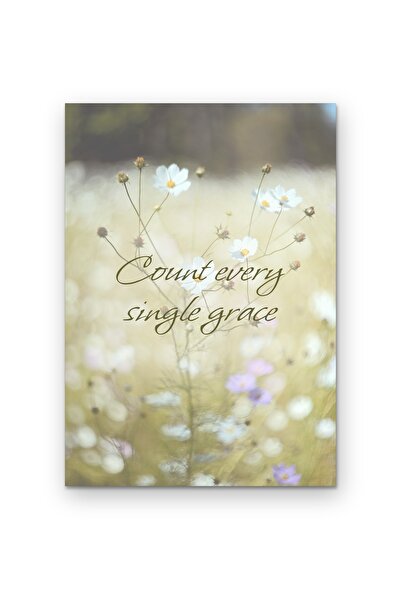 OEM Poster Carton 250g A4, Arta de perete cu citat Numara fiecare har, Decor ...