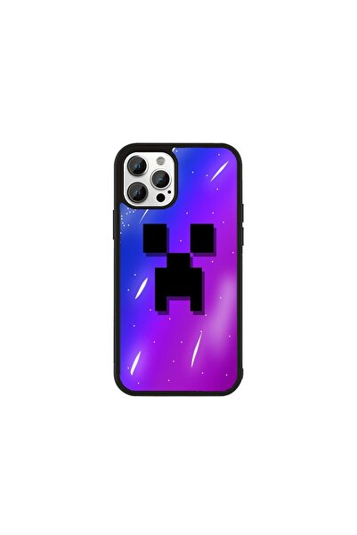 Generic Brand Husa Premium Galaxy A54 Minecraft - Model Cosmic Creeper Face
