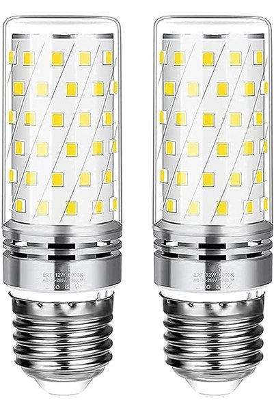 SYOSI مصباح LED E27 بقوة 100 واط، مصباح لولبي E27 بقوة 12 واط، 6000 كلفن، 100...